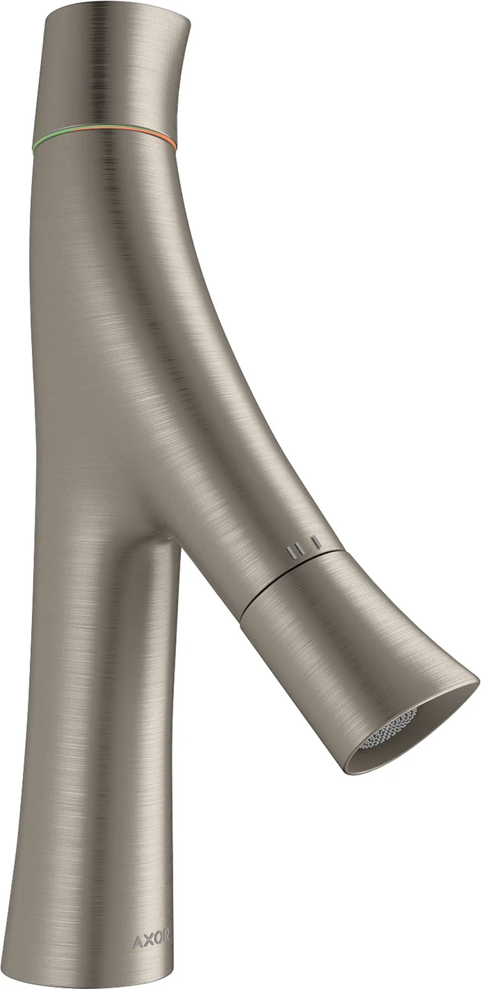 Hansgrohe AXOR Starck Organic 12011XXX - 2-Griff Waschtischmischer, Edelstahl Optic, ComfortZone 80, Ausladung 116 mm, Auslaufhöhe 83 mm Hansgrohe AXOR Starck Organic 12011XXX - 2-Griff Waschtischmischer, Edelstahl Optic, ComfortZone 80, Ausladung 116 mm, Auslaufhöhe 83 mm