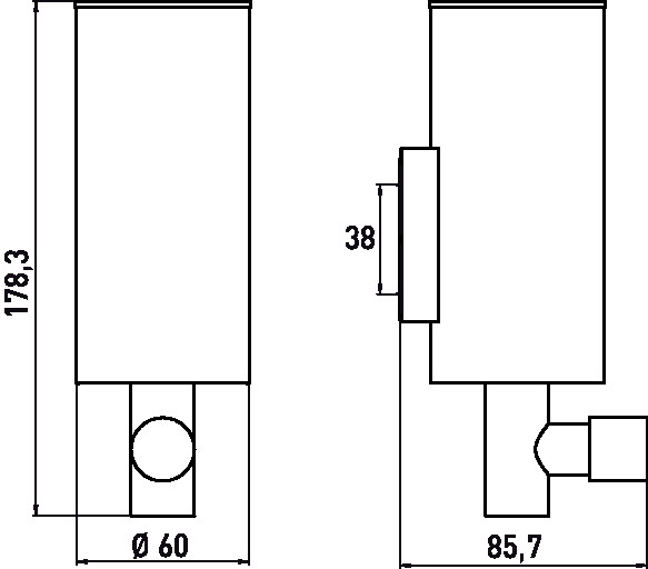 emco Seifenspender „system 2“ in chrom