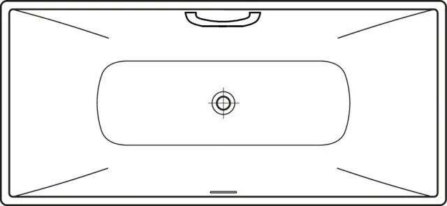 Duravit Badewannengriff 792804 31,1 cm in chrom Duravit Badewannengriff 792804 31,1 cm in chrom