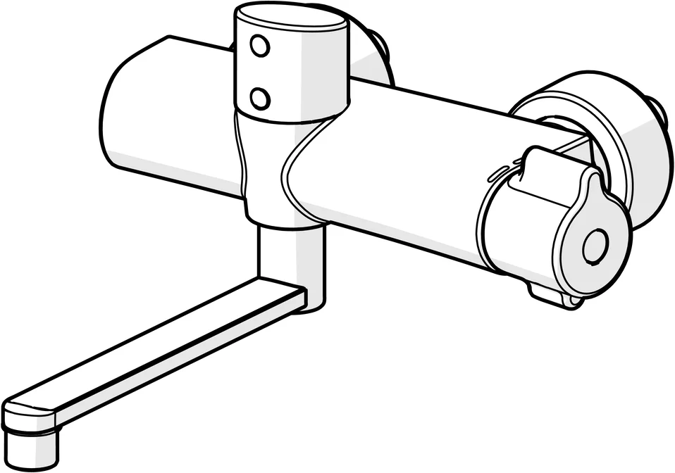 WT-Batt. HansaCLINICA 0886 6 V, Bluetooth Ausld. 200 mm chr
