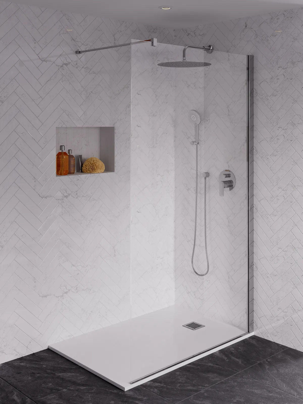 Ideal Standard Badearmatur Unterputz Connect Air A7057AA, Rosettendurchmesser 163mm, Chrom Ideal Standard Badearmatur Unterputz Connect Air A7057AA, Rosettendurchmesser 163mm, Chrom