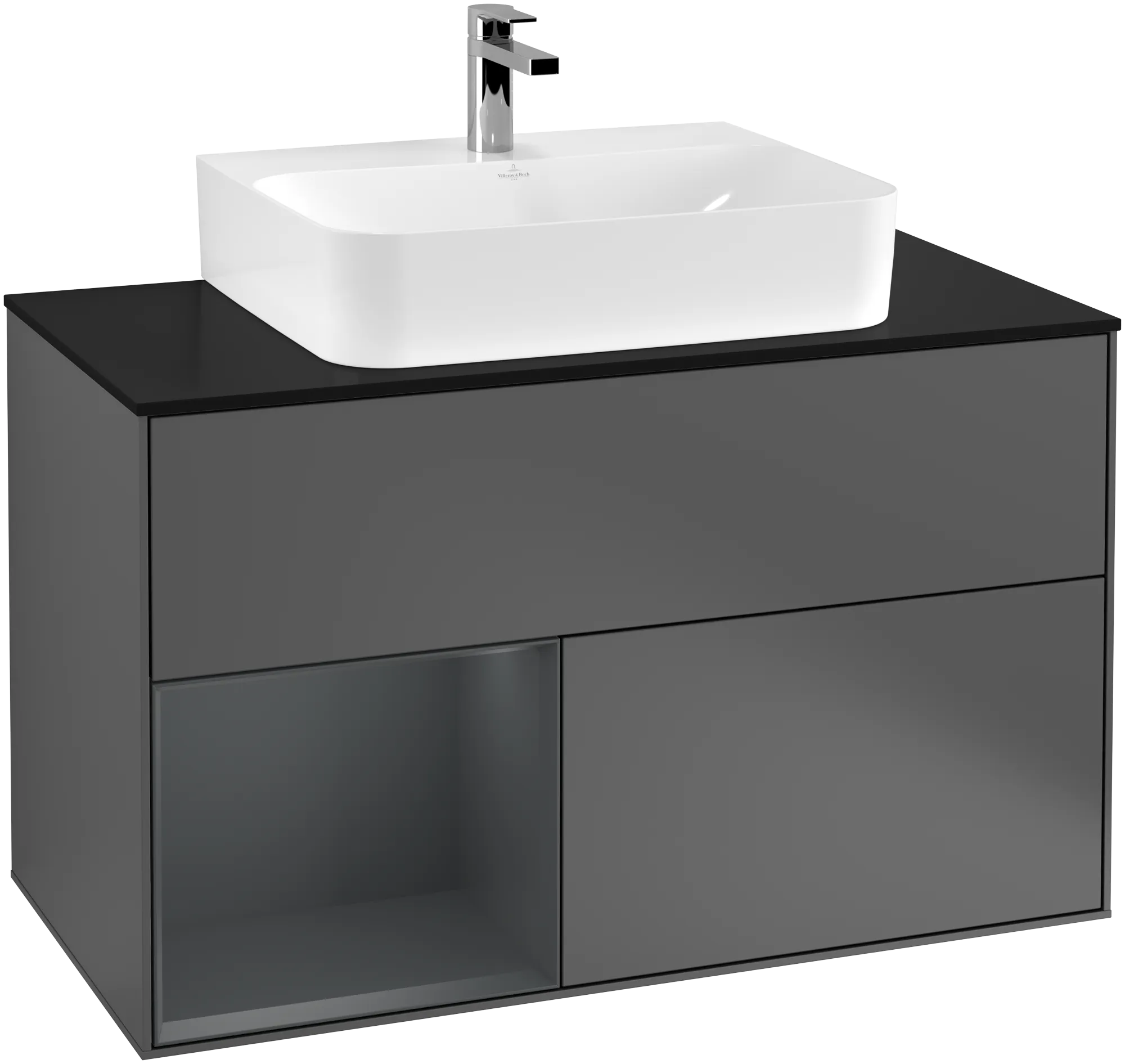 Villeroy & Boch Waschbeckenunterschrank Finion F11, anthrazit