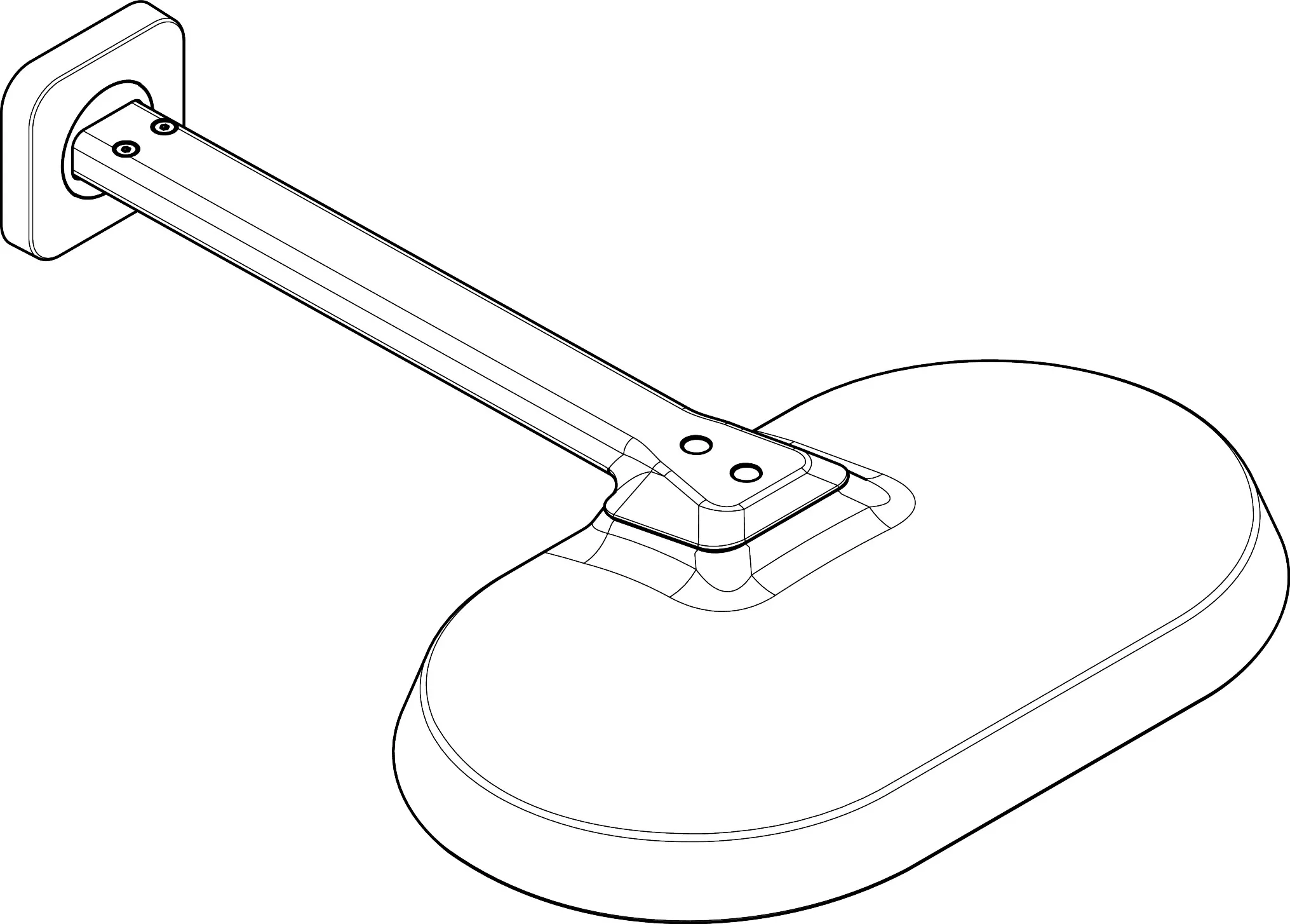 Hansgrohe AXOR ShowerSphere Kopfbrause 370⁄220 1jet EcoSmart mit Brausearm, Polished Red Gold Hansgrohe AXOR ShowerSphere Kopfbrause 370⁄220 1jet EcoSmart mit Brausearm, Polished Red Gold