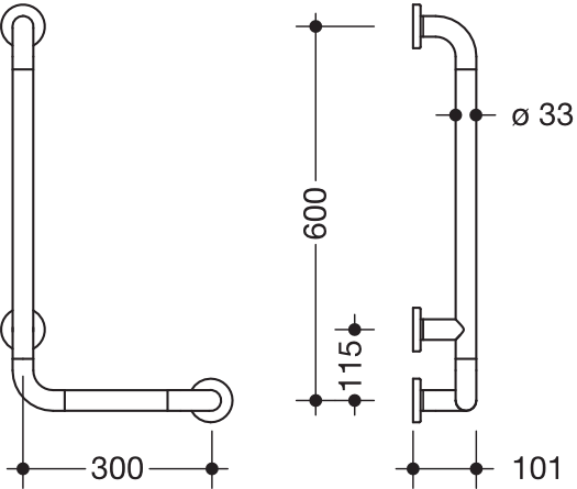 HEWI Haltegriff „Serie 801“