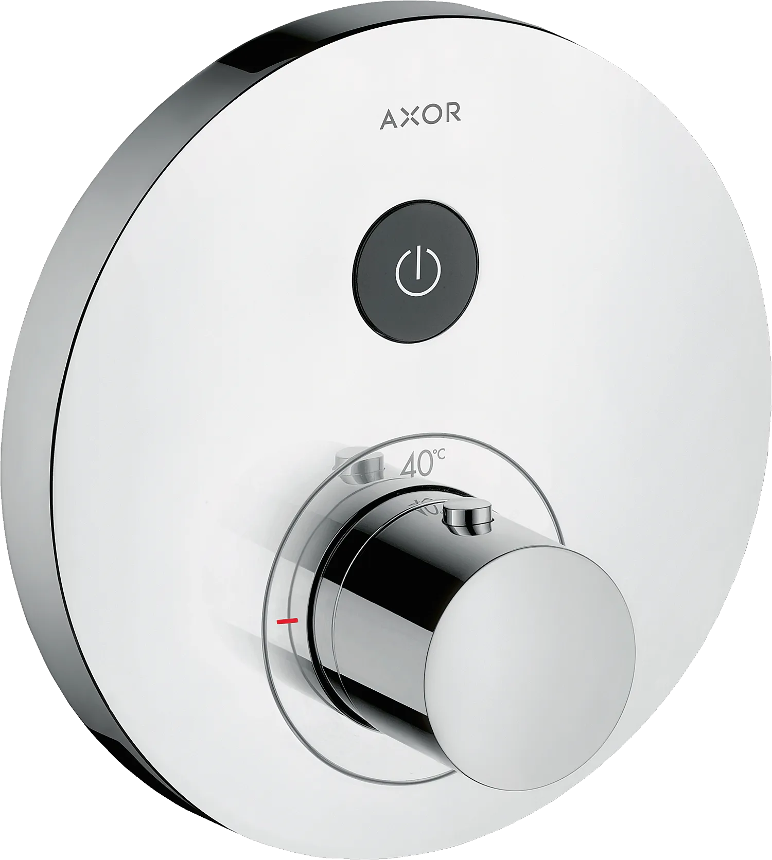 Hansgrohe AXOR ShowerSelect Thermostat Unterputz rund für 1 Verbraucher, Chrom Hansgrohe AXOR ShowerSelect Thermostat Unterputz rund für 1 Verbraucher, Chrom