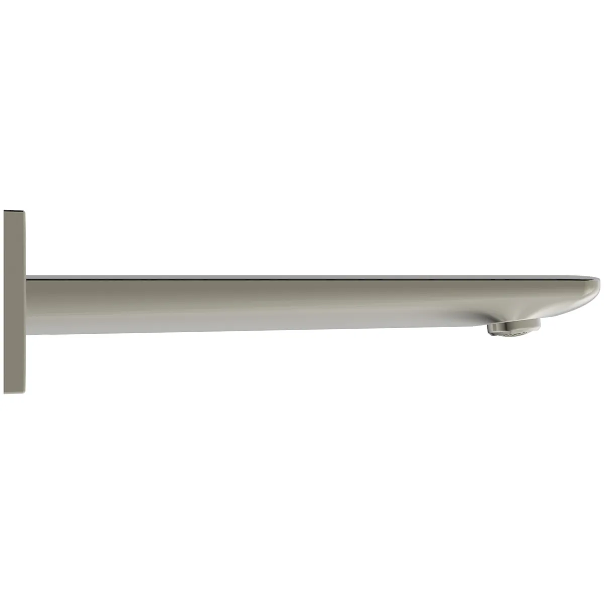 Ideal Standard Conca Wandauslaufventil, Ausladung 180 mm, eckige Rosette, Farbe Silver Storm Ideal Standard Conca Wandauslaufventil, Ausladung 180 mm, eckige Rosette, Farbe Silver Storm