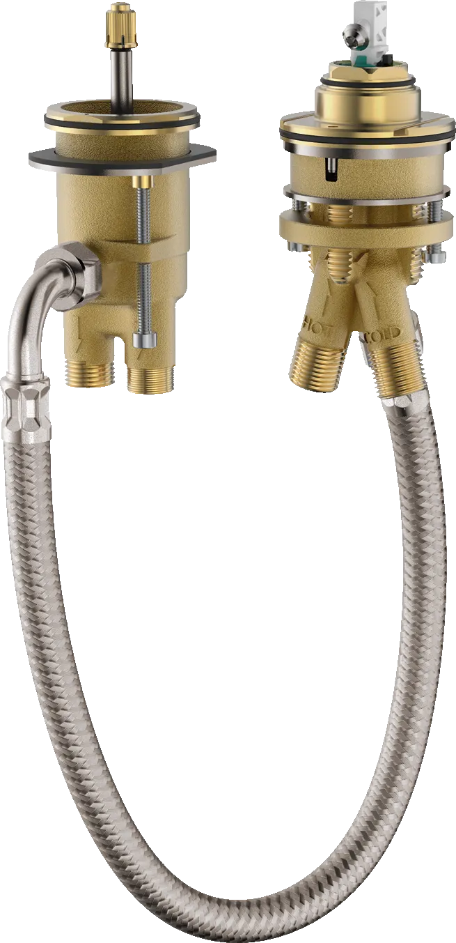 Hansgrohe Mischer Grundkörper für 2-Loch Wannenrandarmatur DN15 Hansgrohe Mischer Grundkörper für 2-Loch Wannenrandarmatur DN15