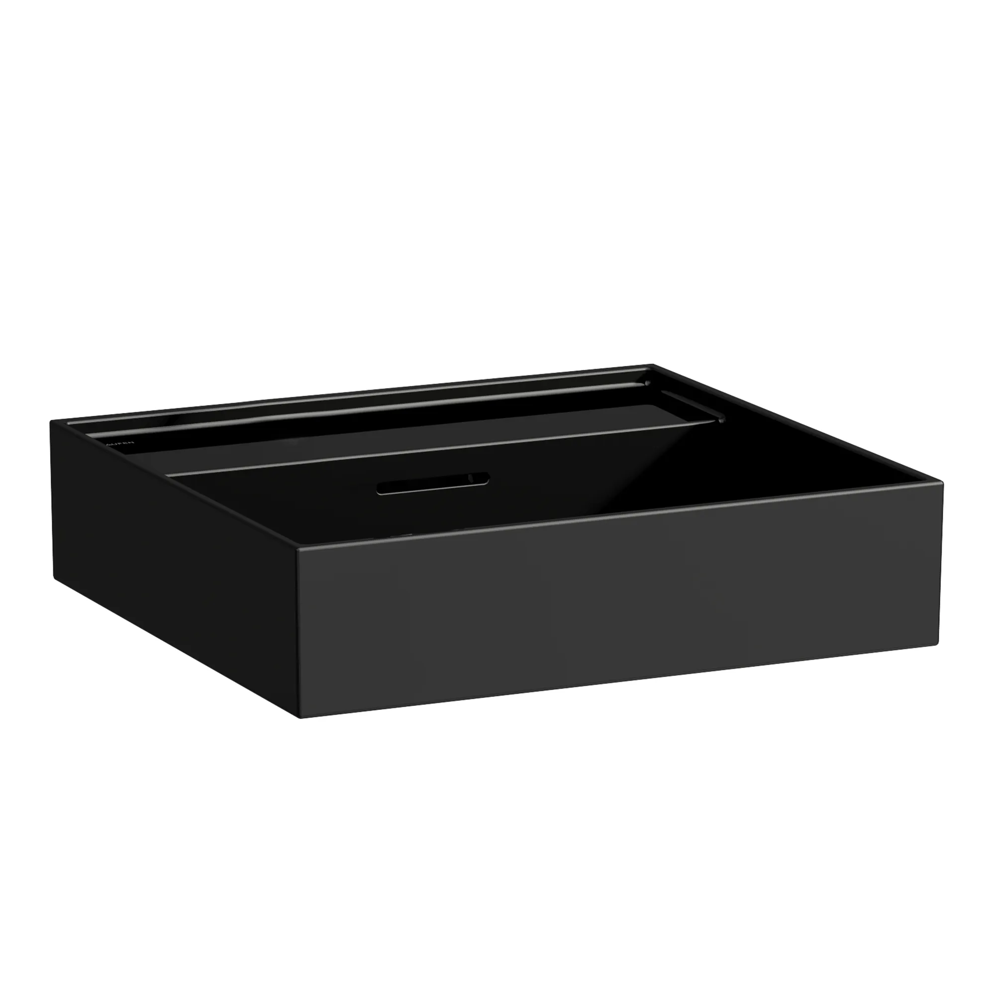 Aufsatzwaschtisch Kartell • 460x500x145 1 Hahnloch mit Überlauf weiß Aufsatzwaschtisch Kartell • 460x500x145 1 Hahnloch mit Überlauf weiß