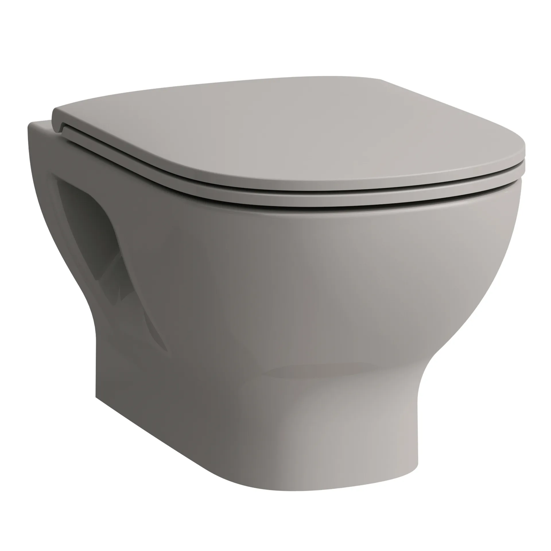 Laufen Wand-Tiefspül-WC „Lua“ 360 × 345 × 520 mm in Manhattan, ohne Spülrand