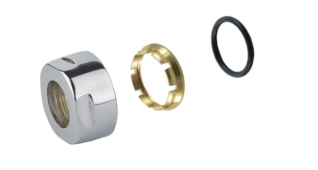 Zehnder Klemmringverschraubung für Kupferrohr (2 Stück) Zehnder Klemmringverschraubung für Kupferrohr (2 Stück)