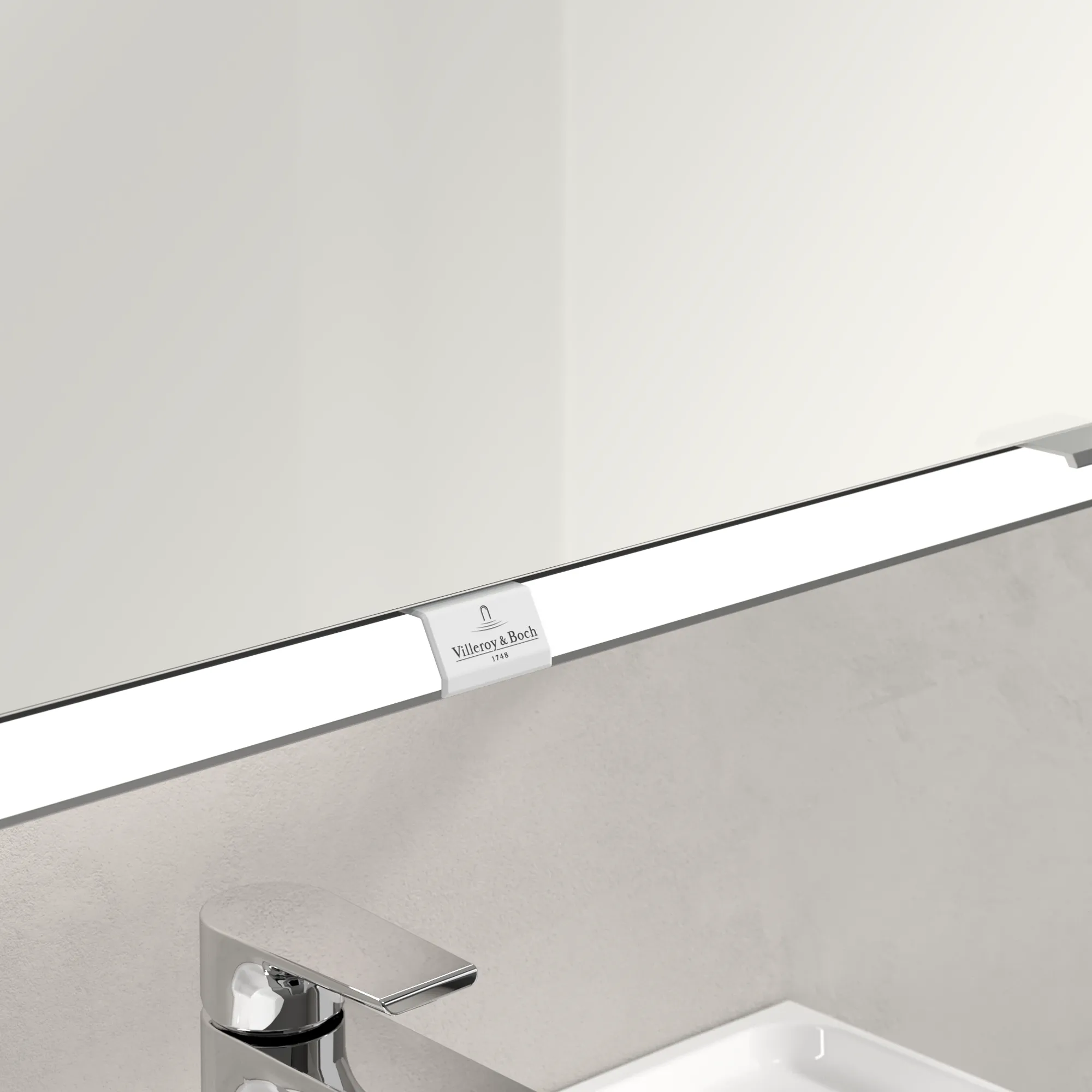 Villeroy & Boch Vorbau-Spiegelschrank „My View Now“ 600 × 750 × 168 mm in White Matt, Anschlag links, links Villeroy & Boch Vorbau-Spiegelschrank „My View Now“ 600 × 750 × 168 mm in White Matt, Anschlag links, links