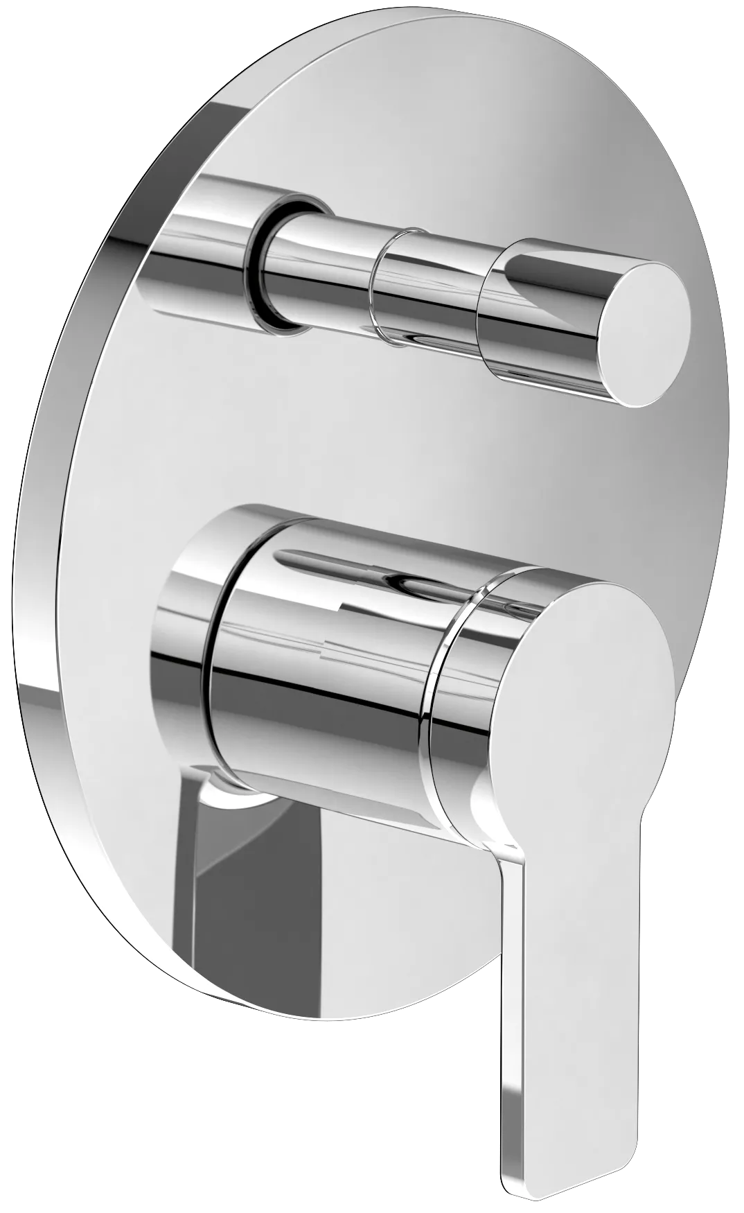 Einhand-Unterputz-Armatur „Architectura“ 4,2 cm in Chrom Einhand-Unterputz-Armatur „Architectura“ 4,2 cm in Chrom