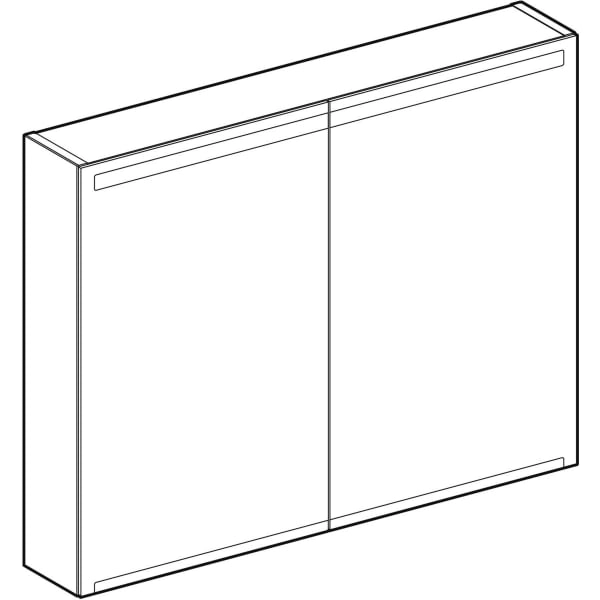 Geberit Spiegelschrank „Option“ 90 × 15 cm Geberit Spiegelschrank „Option“ 90 × 15 cm