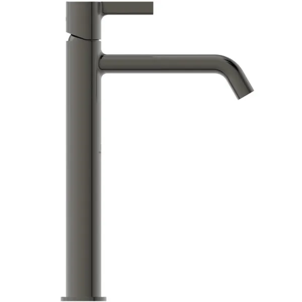 Ideal Standard Waschtischarmatur Joy, verl. Sockel, o. Ablgarn., Ausladung 170mm, Magnetic Grey