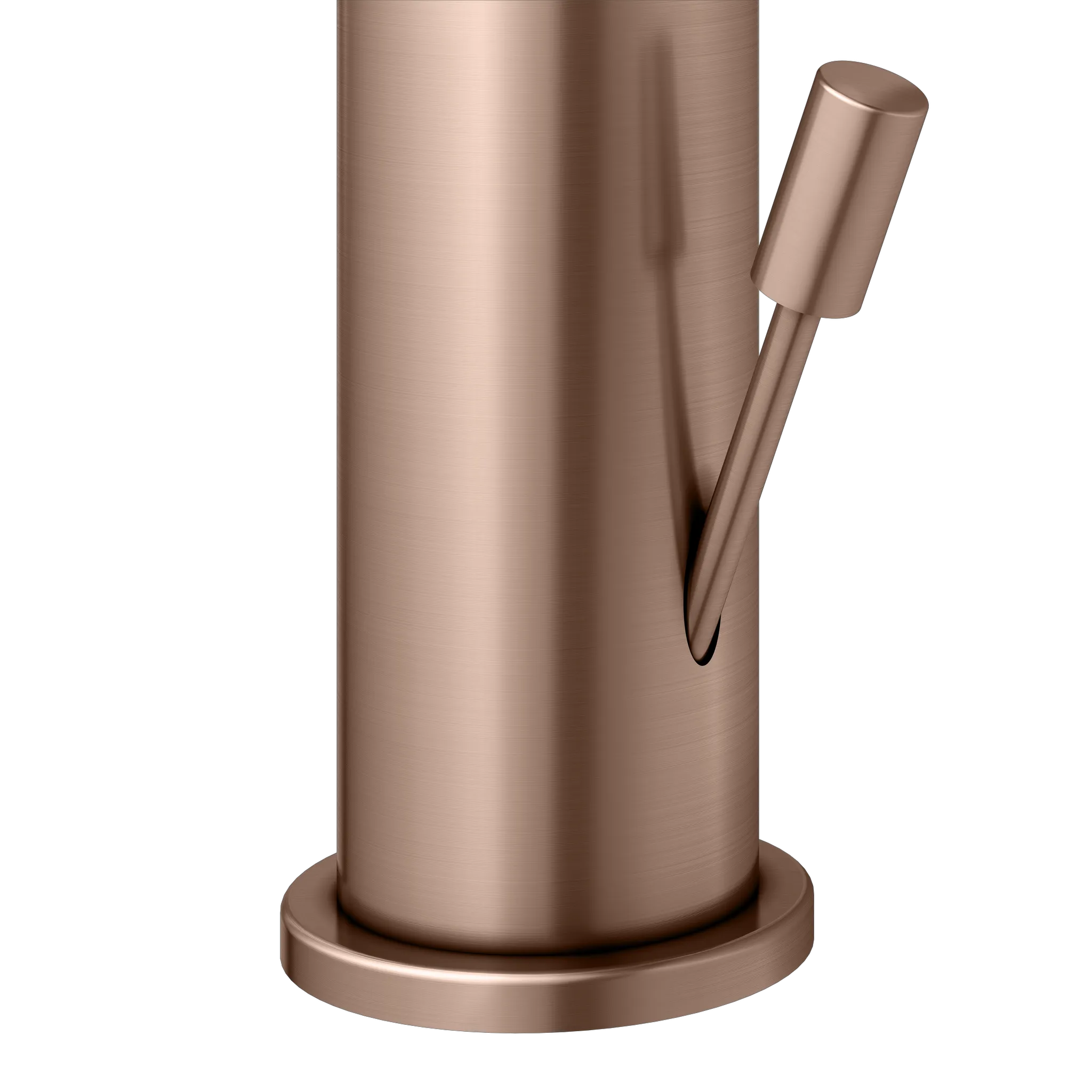 IXMO Einhebel-Waschtischmischer 130 IXMO Flat, Rosette rund Rotgold gebürstet IXMO Einhebel-Waschtischmischer 130 IXMO Flat, Rosette rund Rotgold gebürstet