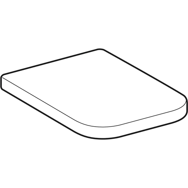 Geberit WC-Sitz ehemals Keramag „Renova Plan“ Warp-Over-Design 440 × 360 × 40 mm in weiß alpin, Befestigung von oben, Soft Closing Geberit WC-Sitz ehemals Keramag „Renova Plan“ Warp-Over-Design 440 × 360 × 40 mm in weiß alpin, Befestigung von oben, Soft Closing