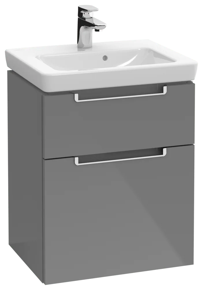 Villeroy & Boch Subway 2.0 Waschbeckenunterschrank A90710 Glossy Grey