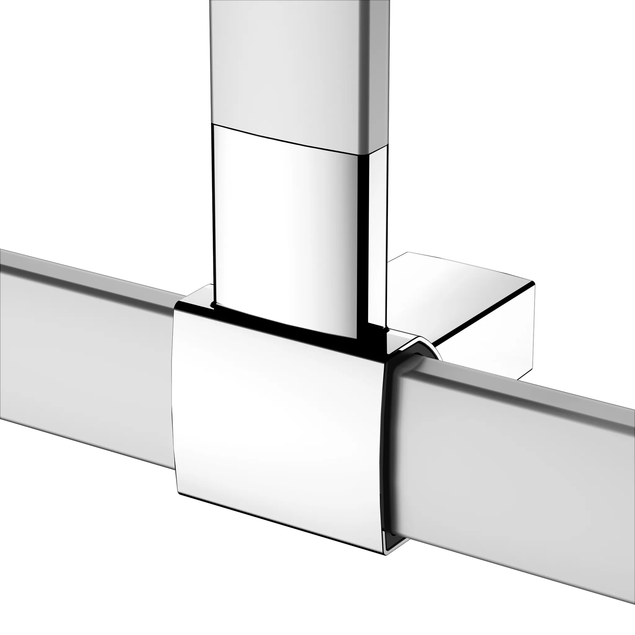 KEUCO Duschhandlauf mit Brausestange „Axess“ 632 × 700 × 1301 mm Ausführung in Silber (eloxiert)