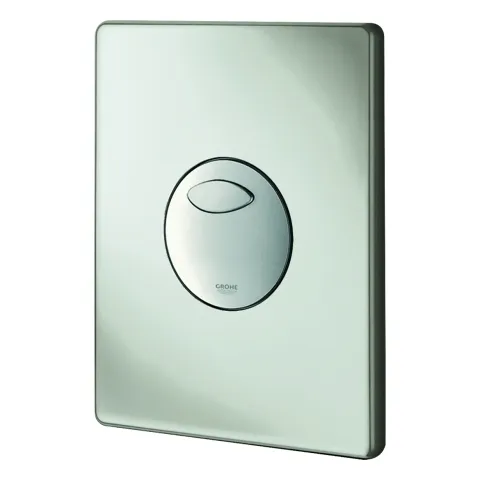 WC-Betätigung Skate 38862, 2-Mengen- und Start & Stopp-Betätigung, 156 x 197 mm, senkrechte und waagerechte Montage, chrom WC-Betätigung Skate 38862, 2-Mengen- und Start & Stopp-Betätigung, 156 x 197 mm, senkrechte und waagerechte Montage, chrom