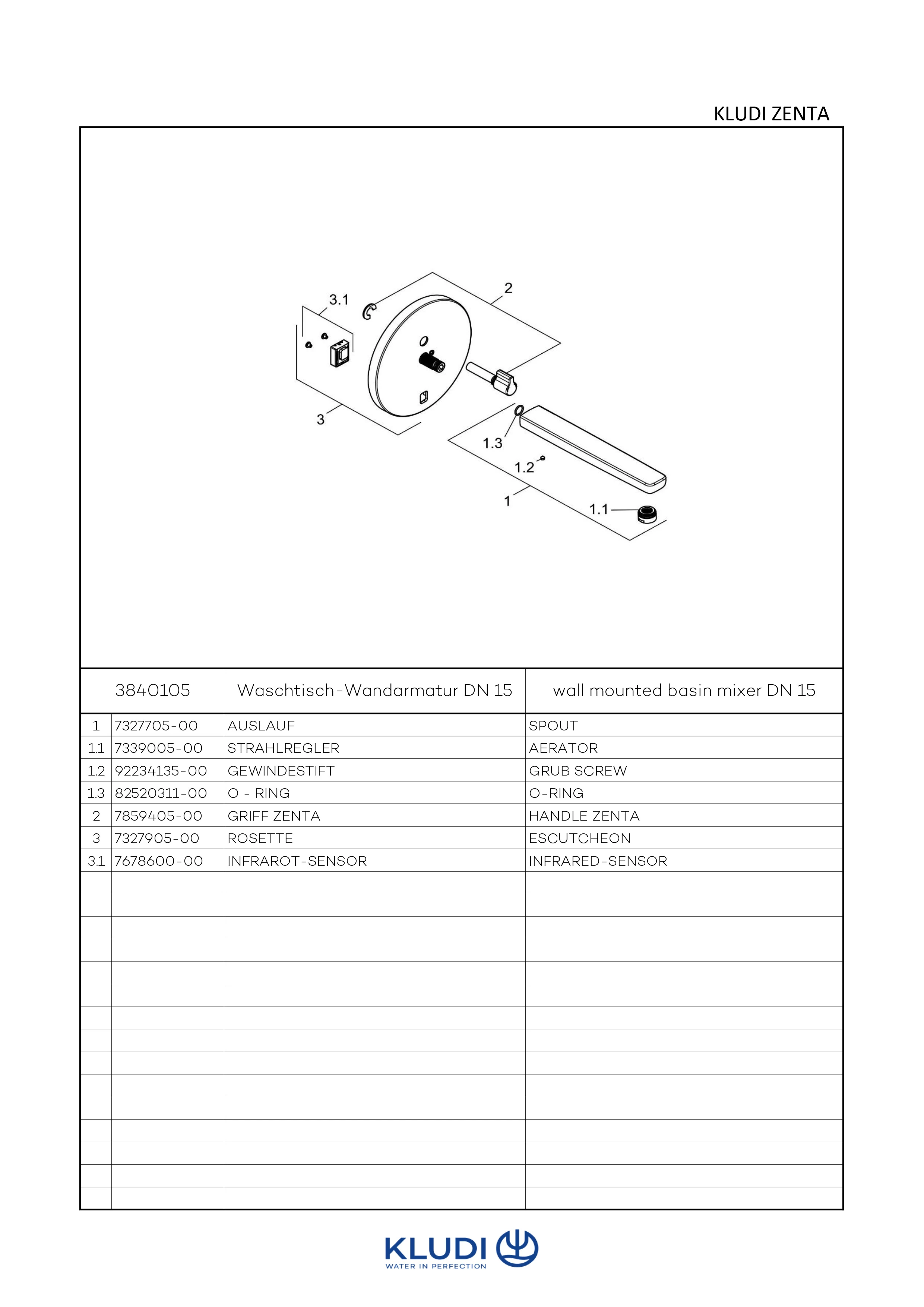 ZENTAE UPWandarmatur, Rund mit Mischhebel, 240mm Auslauf chrom ZENTAE UPWandarmatur, Rund mit Mischhebel, 240mm Auslauf chrom