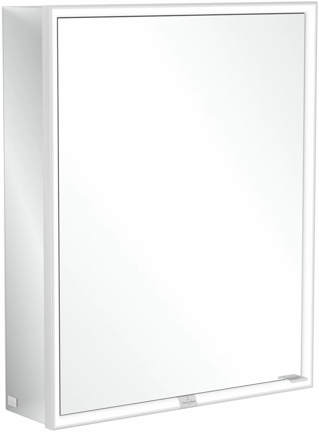 Villeroy & Boch Vorbau-Spiegelschrank „My View Now“ 600 × 750 × 168 mm in White Matt, Anschlag links, links Villeroy & Boch Vorbau-Spiegelschrank „My View Now“ 600 × 750 × 168 mm in White Matt, Anschlag links, links