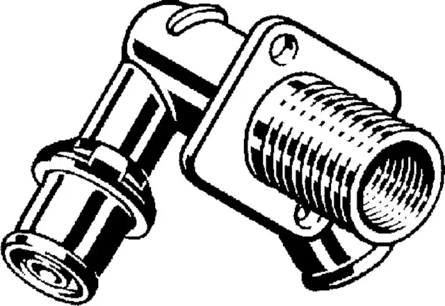 Viega „Sanfix P“ Doppelwanddurchführung mit 2 Muffen und Außen- / Innengewinde 16 mm × 1/2″ / 3/4″ × 35 mm Viega „Sanfix P“ Doppelwanddurchführung mit 2 Muffen und Außen- / Innengewinde 16 mm × 1/2″ / 3/4″ × 35 mm