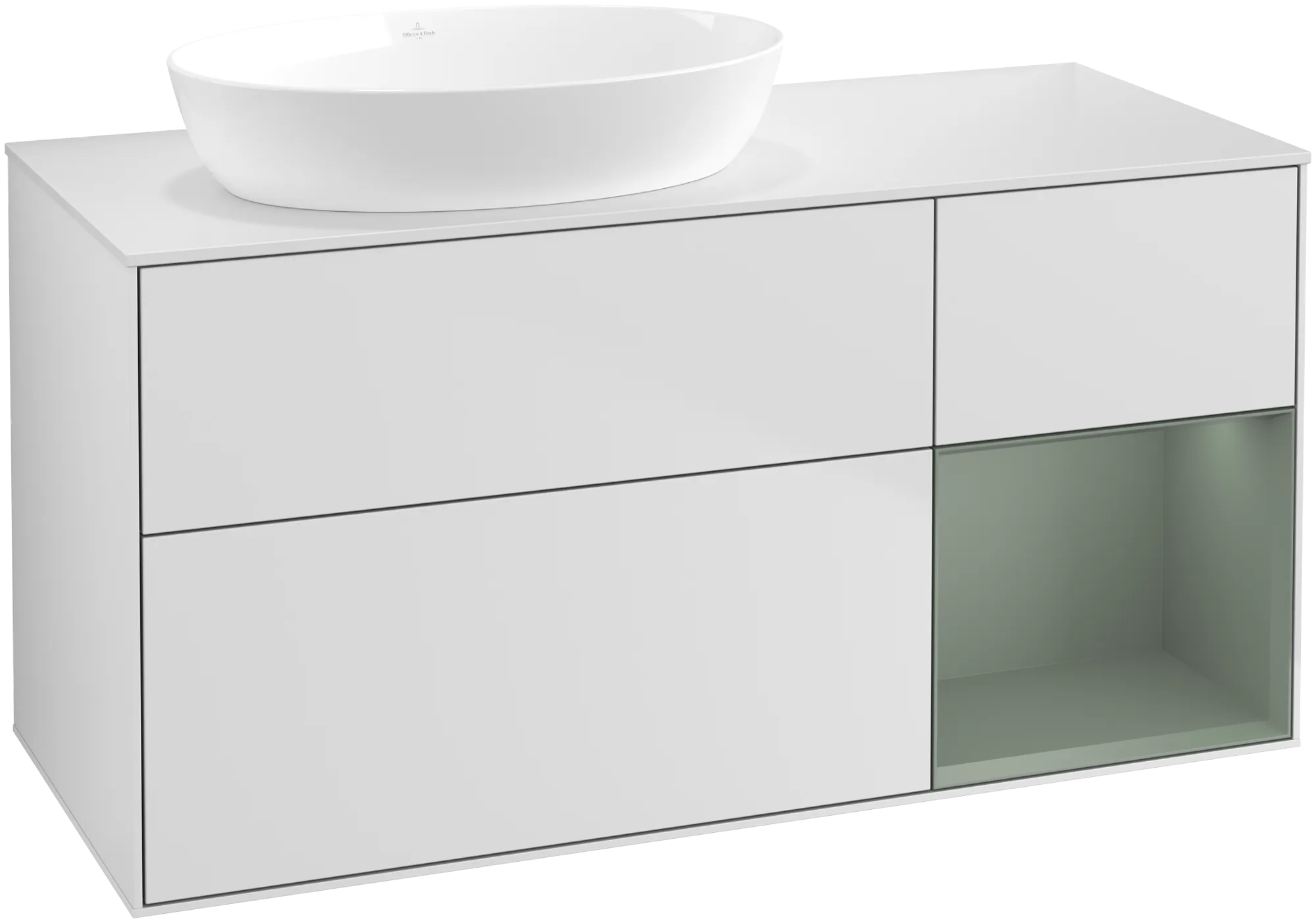 Villeroy & Boch Finion FA5 Waschbeckenunterschrank, 1200x603x501mm, weiß