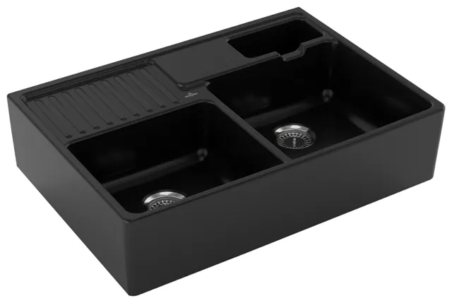 Villeroy & Boch Küchenspülbecken „Spülstein“ 895 × 630 × 220 mm in Chromite