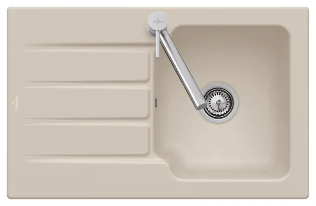 Villeroy & Boch Einbau-Küchenspülbecken „Architectura“ 45 800 × 510 × 220 mm in Almond