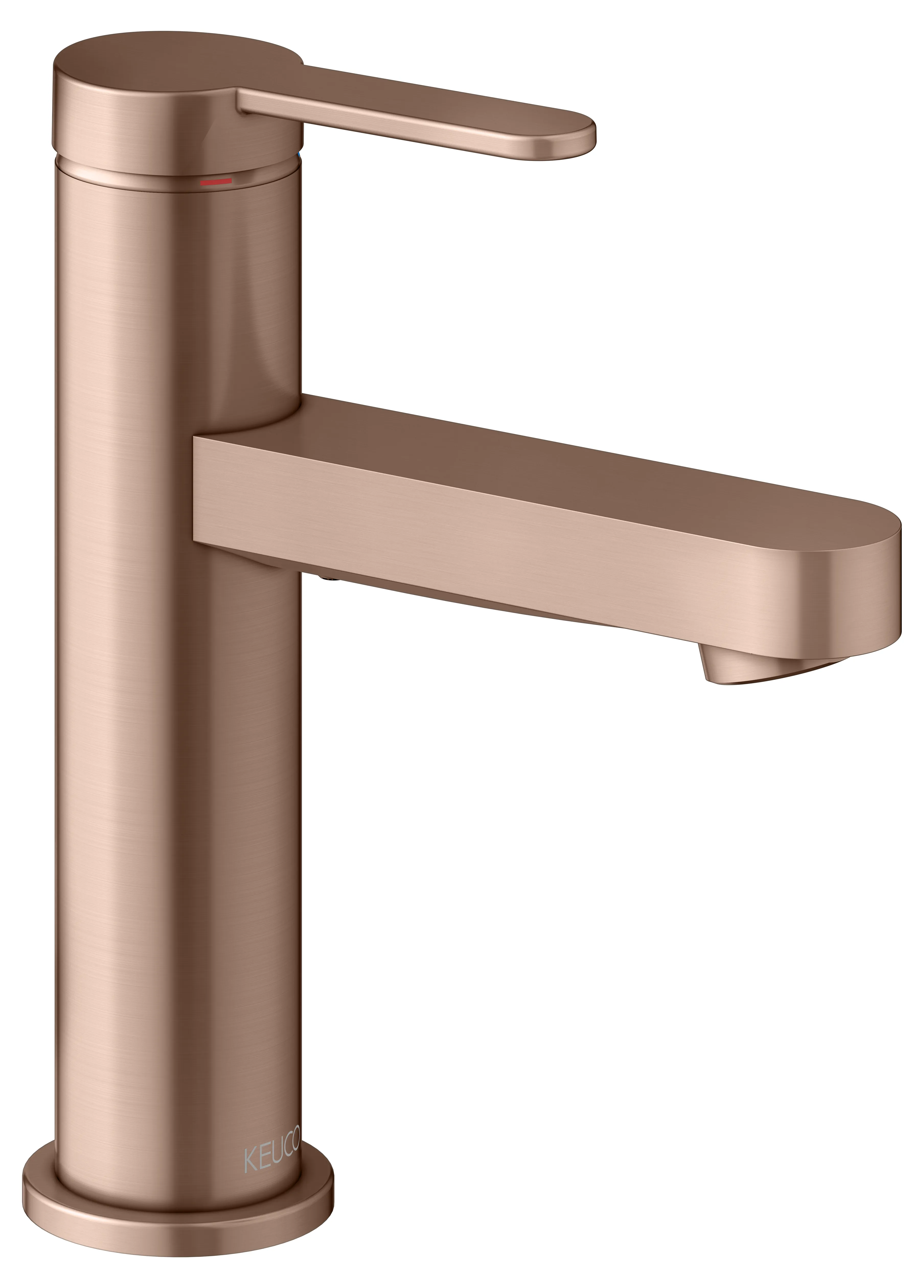 IXMO Einhebel-Waschtischmischer 100 IXMO Flat, Rosette rund Rotgold geb. IXMO Einhebel-Waschtischmischer 100 IXMO Flat, Rosette rund Rotgold geb.