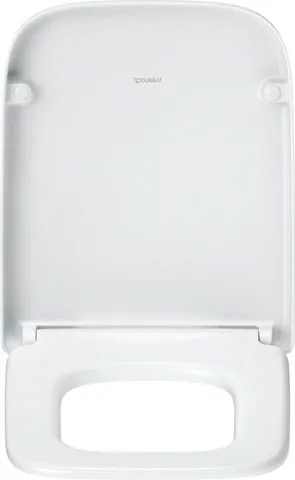 Duravit Univ. WC-Sitz Eckig Tief 438mm Ülap., Weiß