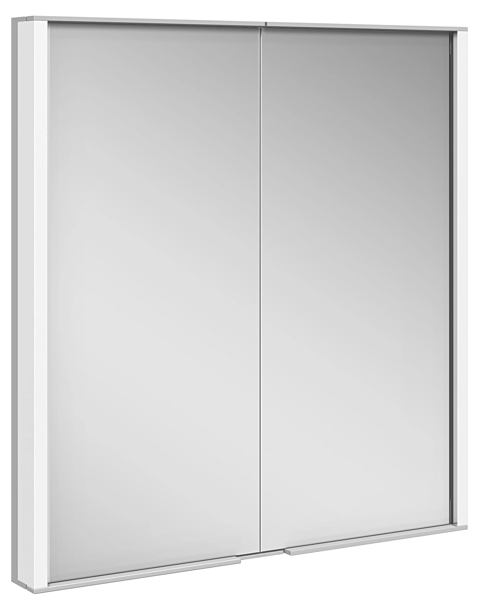 Royal Match 12811171301 Spiegelschrank Royal Match 2-türig, Wandeinbau 650 × 700 × 150 mm silber-eloxiert