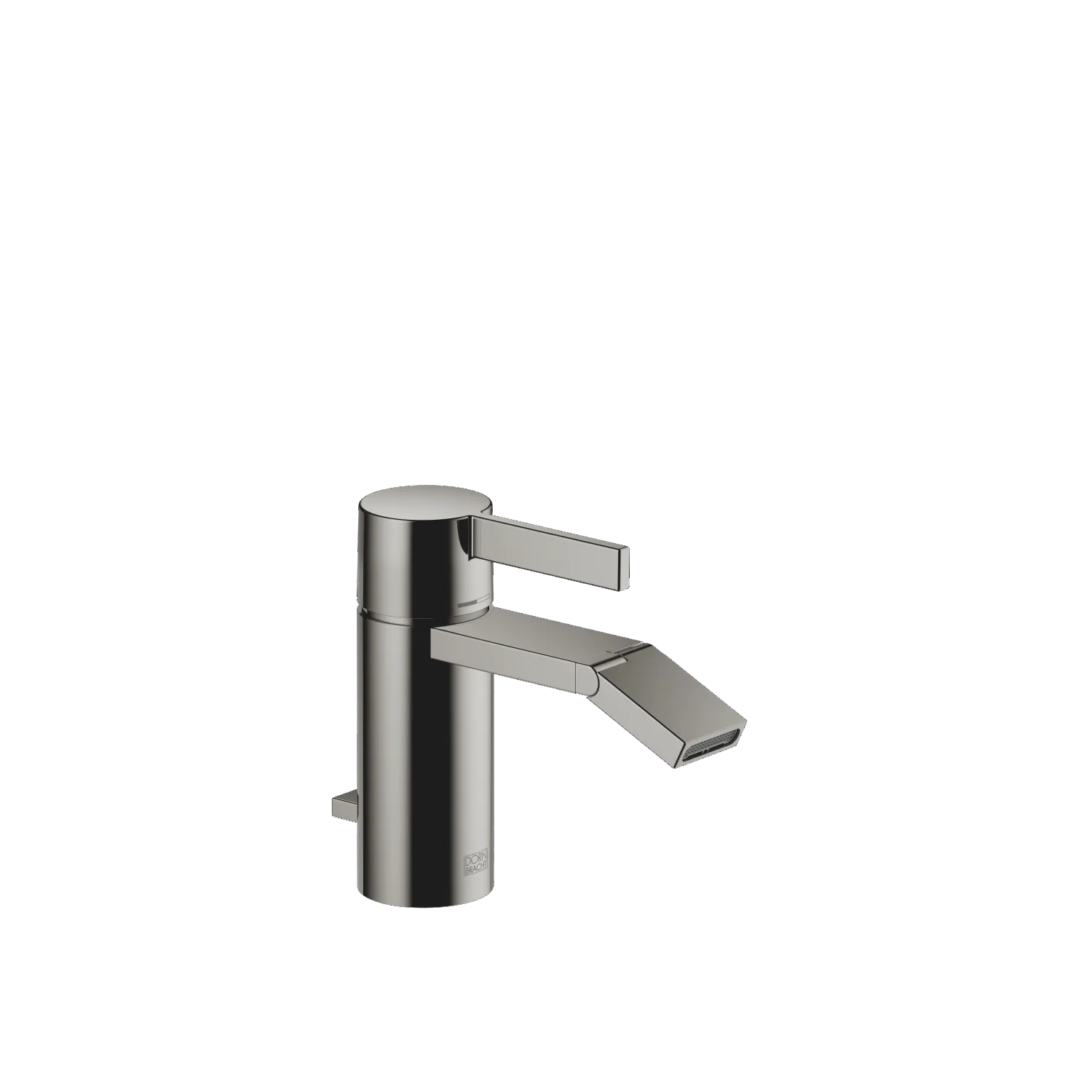 Dornbracht IMO Bidet-Einhandbatterie mit Ablaufgarnitur Dark Chrome 33600671