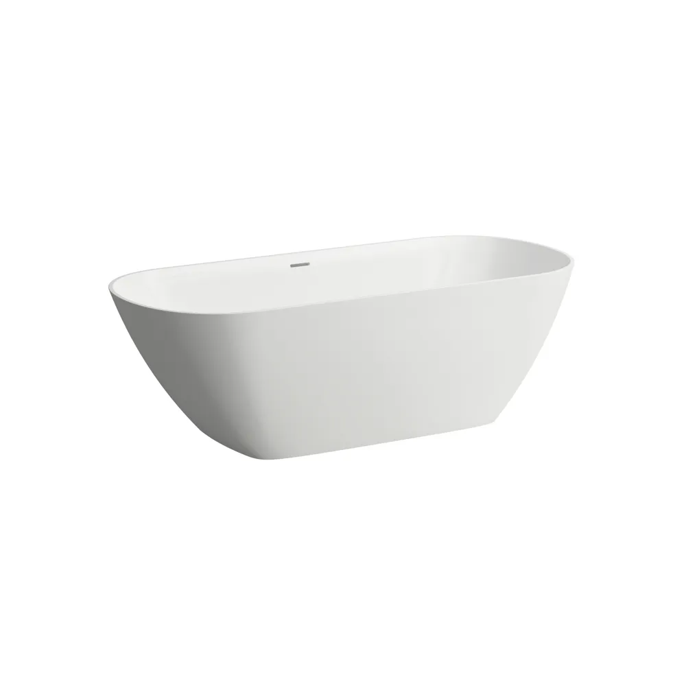 Laufen Badewanne „LUA“ freistehend 170 × 75 cm in Weiß matt