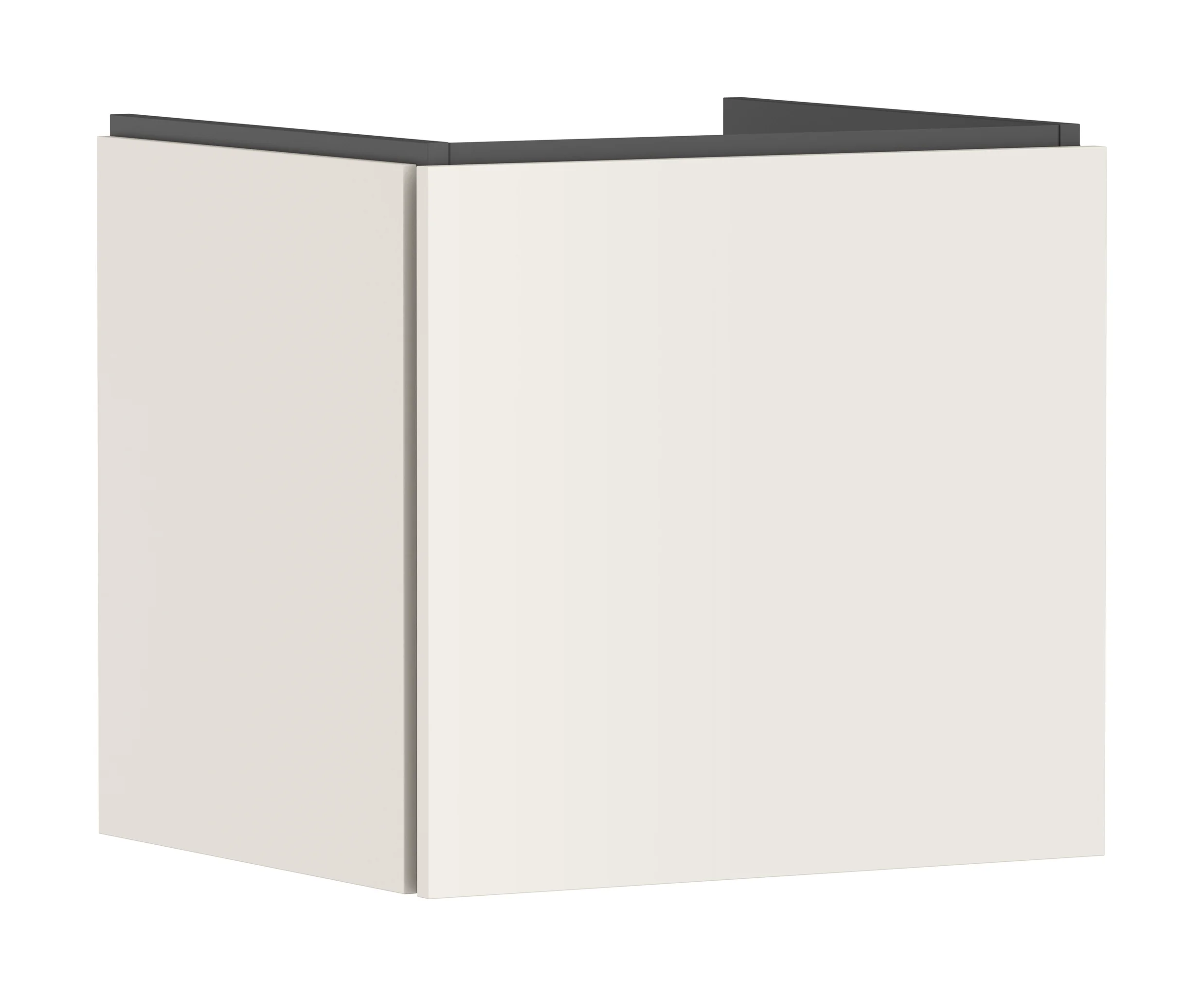 Hansgrohe Waschtischunterschrank Xilesa E Sandbeige Matt, 530x470 mm, 1 Schubkasten, Vollauszug, SoftClose, vormontiert