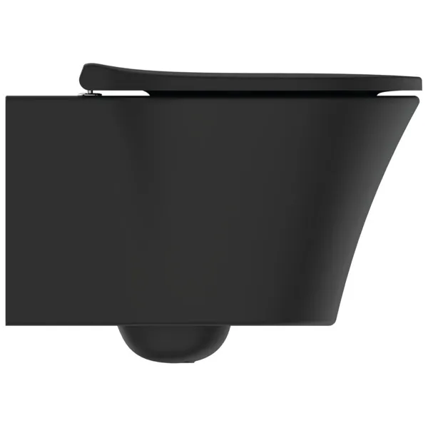 Ideal Standard Connect Air Wand-Tiefspül-WC-Kombipaket Connect Air, AQUABLADE, mit Softclosing, 360x540mm, Schwarz Ideal Standard Connect Air Wand-Tiefspül-WC-Kombipaket Connect Air, AQUABLADE, mit Softclosing, 360x540mm, Schwarz