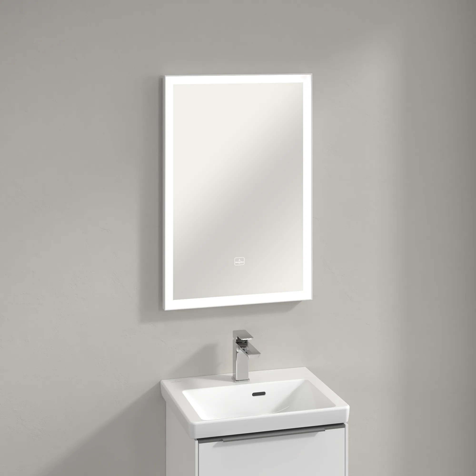 Villeroy & Boch Spiegel „Subway 3.0“ 500 × 750 mm in White Matt Villeroy & Boch Spiegel „Subway 3.0“ 500 × 750 mm in White Matt