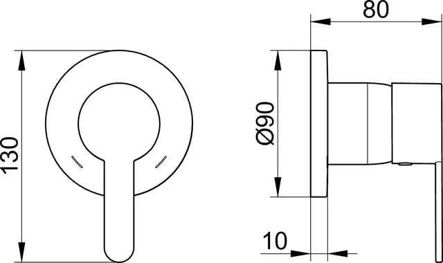 IXMO Einhebelmischer UP DN15 Rotgold geb. IXMO Einhebelmischer UP DN15 Rotgold geb.