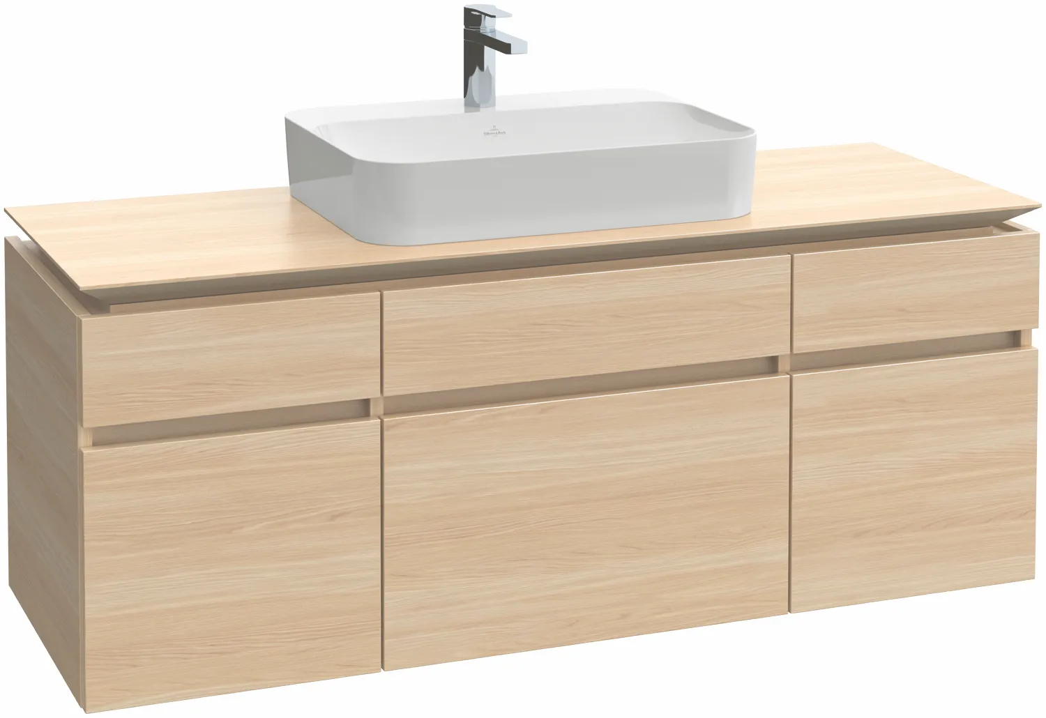 Villeroy & Boch Waschtischunterschrank „Legato“ für Schrankwaschtisch 140 × 55 × 50 cm