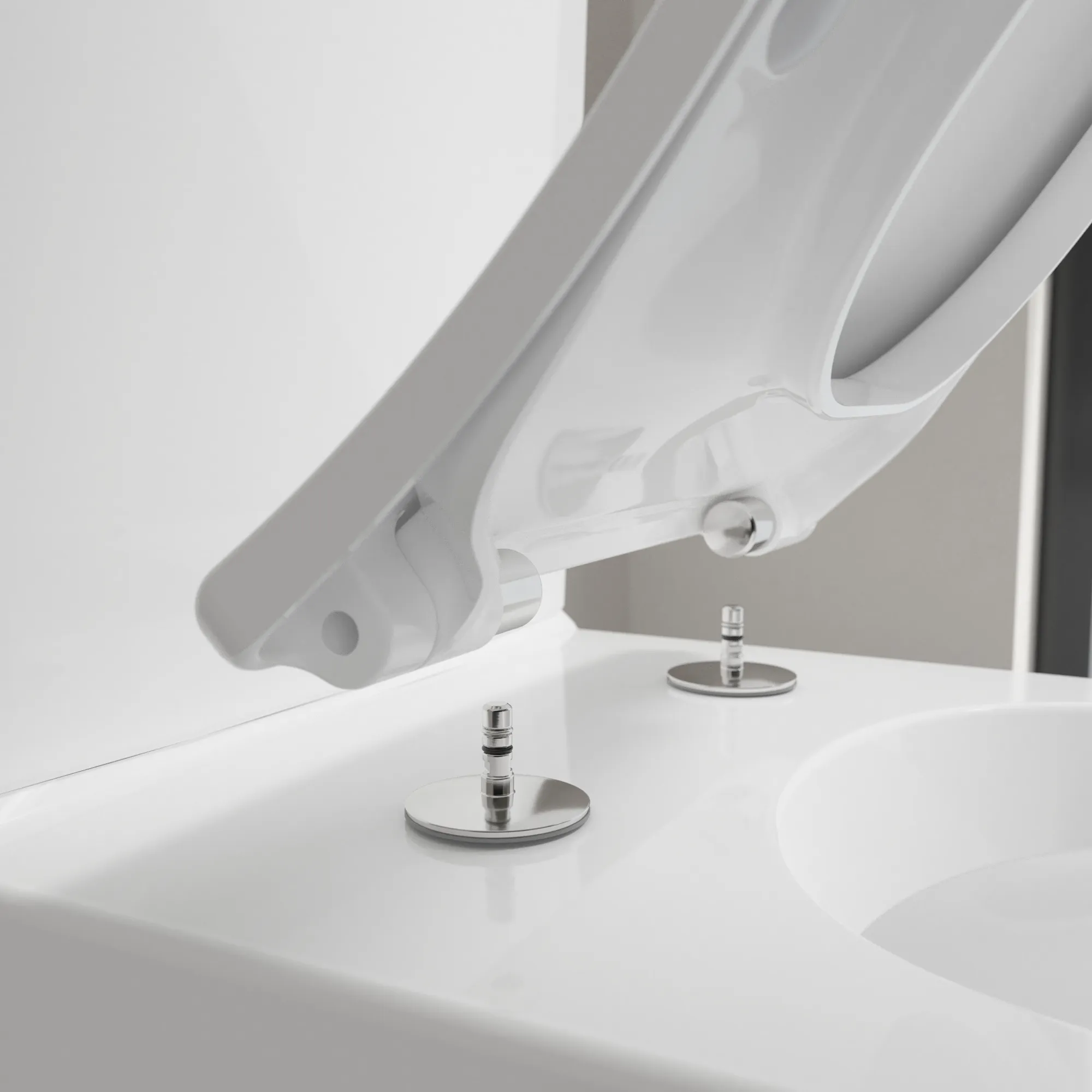 Stand-Tiefspül-WC für Kombination mit Spülkasten DirectFlush „Venticello“ bodenstehend, mit DirectFlush, spülrandlos, für Kombination mit Spülkasten 37 × 40 × 70 cm ohne Spülrand