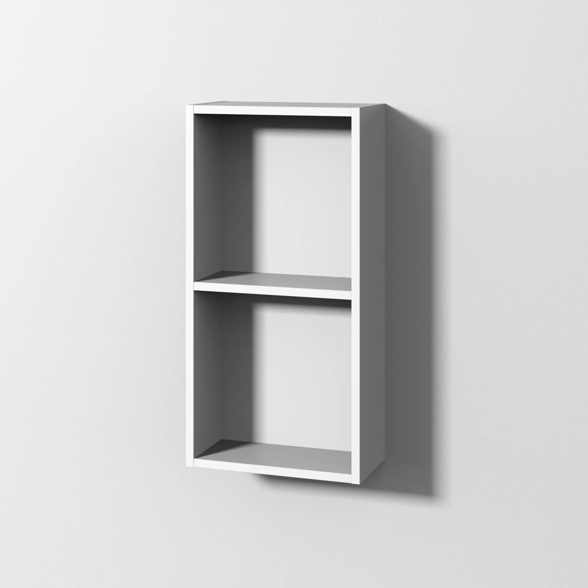 Sanipa Regalmodul „Cubes“ 350 × 700 × 180 mm in Weiß-Soft