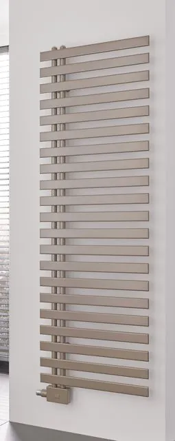 BEMM Design-Heizkörper „ChaCha“ galvanisch verzinkt 60 × 178,4 cm in Graualuminium (RAL 9007)