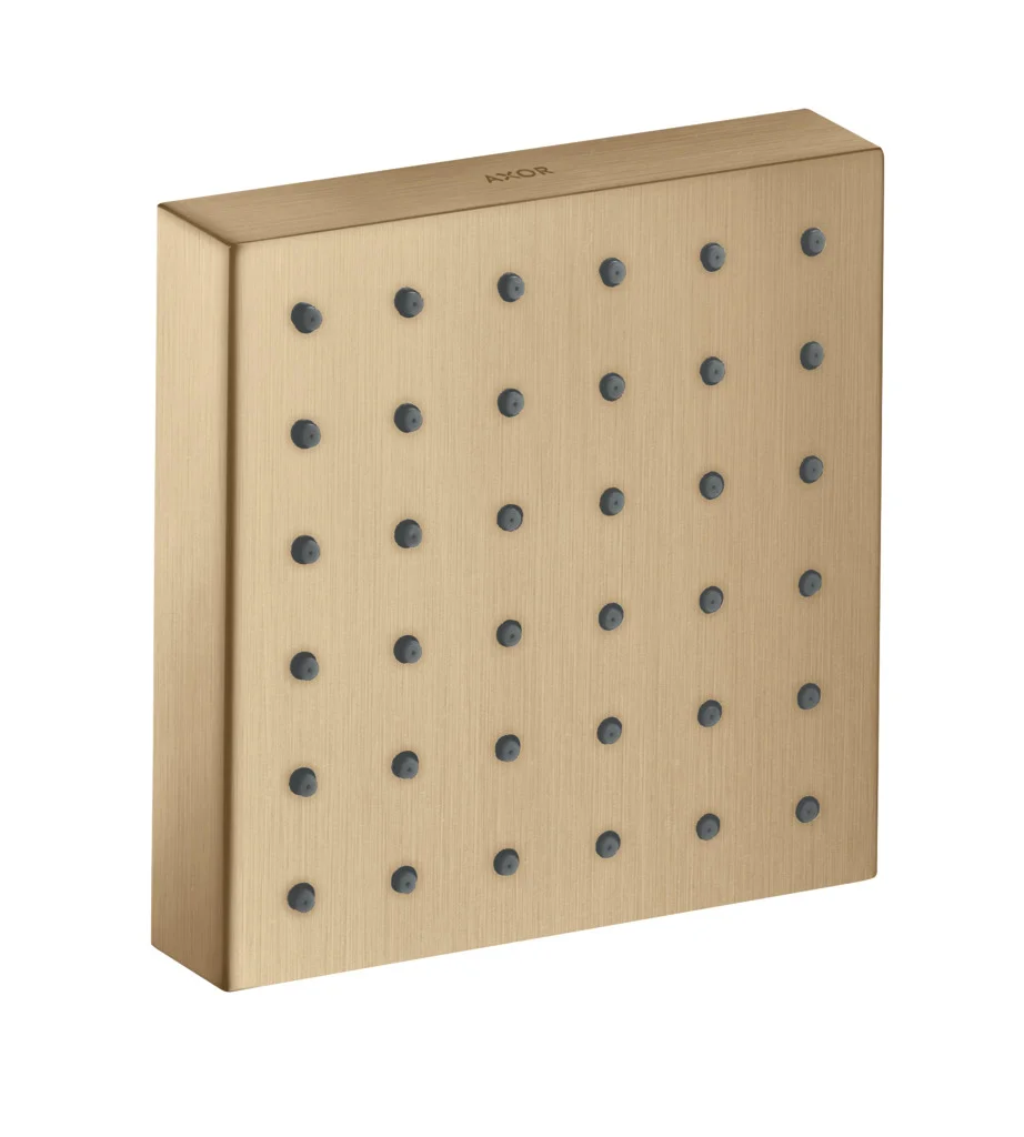 Hansgrohe AXOR ShowerSolutions Brausemodul 120/120 Unterputz eckig, Brushed Bronze Hansgrohe AXOR ShowerSolutions Brausemodul 120/120 Unterputz eckig, Brushed Bronze