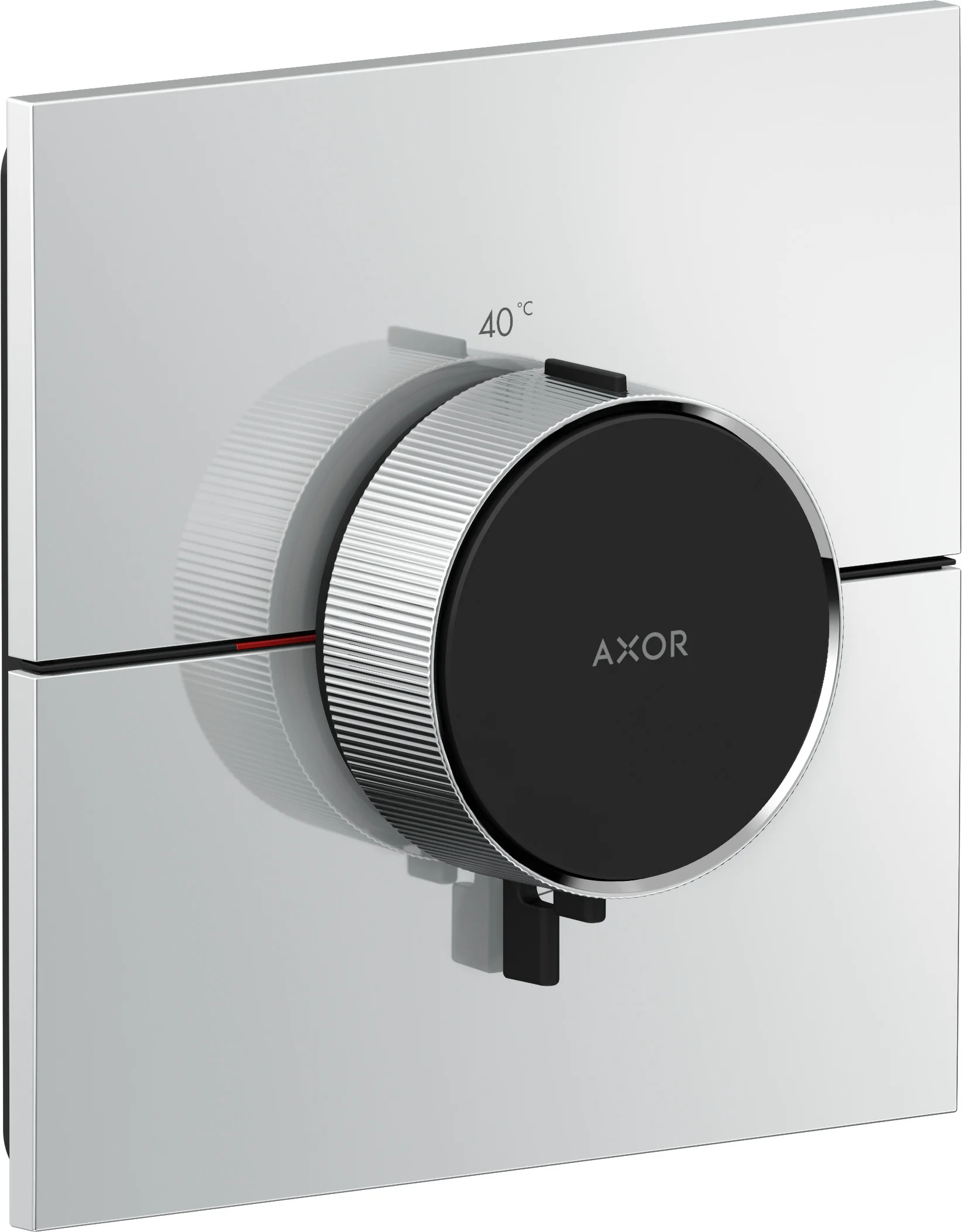 Hansgrohe AXOR ShowerSelect ID Thermostat HighFlow square chrom, Chrom, 1 bar bis 10 bar Betriebsdruck, 34,8 l/min Durchflussmenge Hansgrohe AXOR ShowerSelect ID Thermostat HighFlow square chrom, Chrom, 1 bar bis 10 bar Betriebsdruck, 34,8 l/min Durchflussmenge