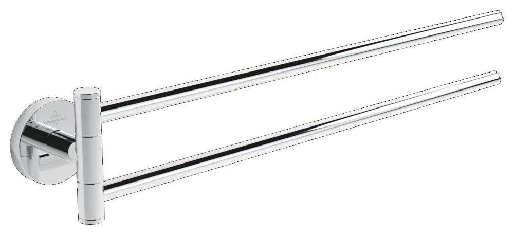 Villeroy & Boch Handtuchhalter „Elements-Tender“, Befestigung verdeckt, 1-armig in Brushed Nickel Matt Villeroy & Boch Handtuchhalter „Elements-Tender“, Befestigung verdeckt, 1-armig in Brushed Nickel Matt