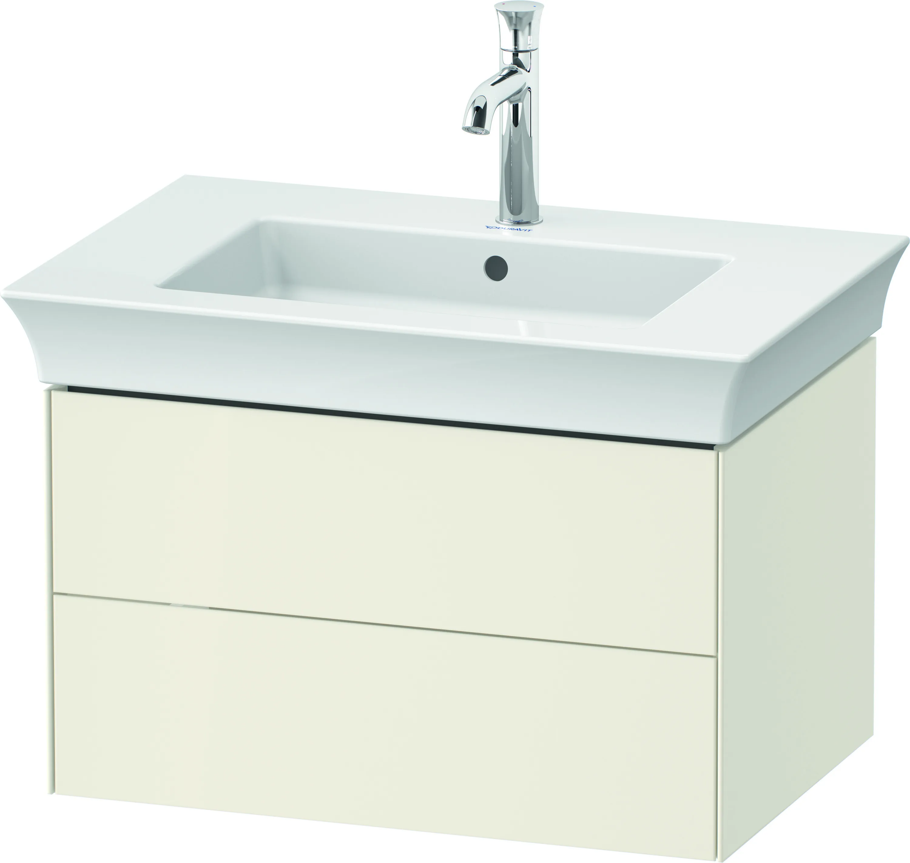 Duravit Waschtischunterschrank „White Tulip“ in, mit Beleuchtung