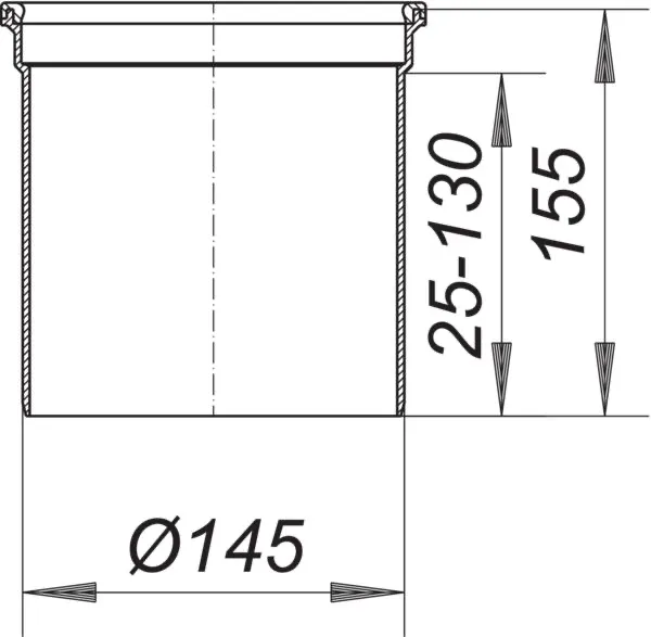Aufsatzverlängerung S 15 Aufsatzverlängerung S 15