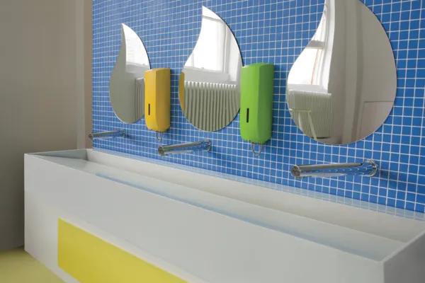 Waschbecken „Silhouette“ 180 × 47 × 20 cm in Weiß Waschbecken „Silhouette“ 180 × 47 × 20 cm in Weiß