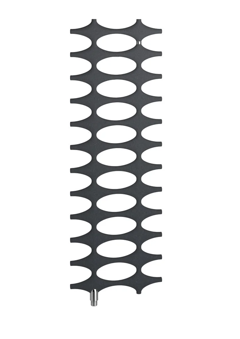Kermi Design-Elektroheizkörper „Ideos®-V“ 50,8 × 152,6 cm in Anthracite Grey
