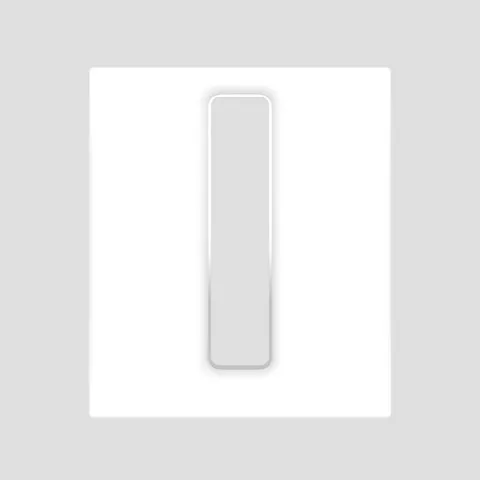 SANIT Tastenrahmen Urinal Bright weiß SANIT Tastenrahmen Urinal Bright weiß